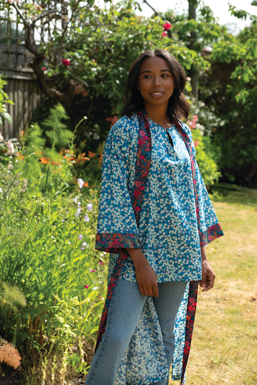 Kimonos made with Liberty Fabric – Lime Tree Collection