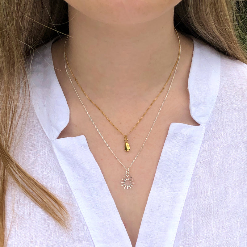 Sunflower Seed Necklace