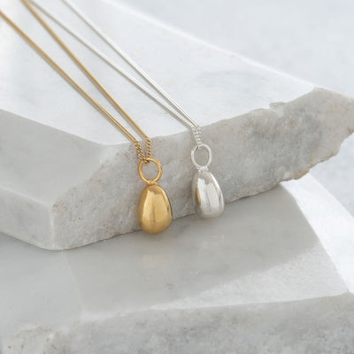 Egg Charm Necklace