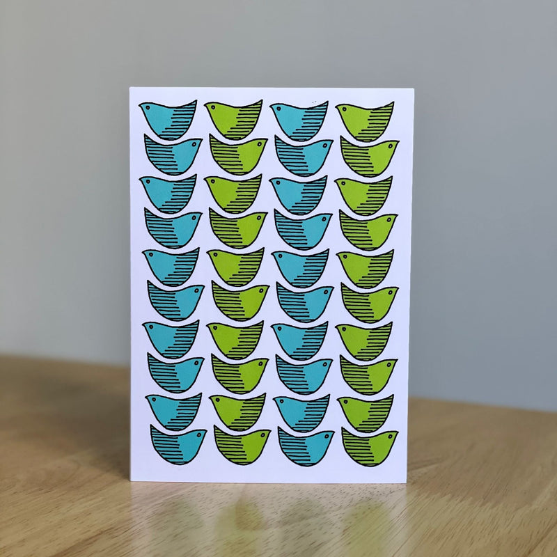 Greetings Card: Blue Bird - Unit of 6