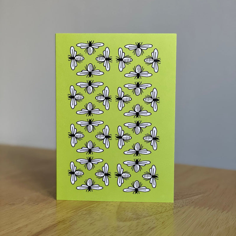 Greetings Card: Bee Happy - Unit of 6