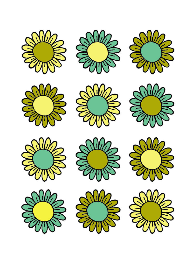 Greetings Card: Spring Flower - Unit of 6