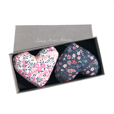 Box of 2 Lavender Hearts - Lovey Dovey