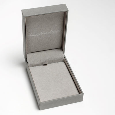 Envelope Necklace in Sterling Silver