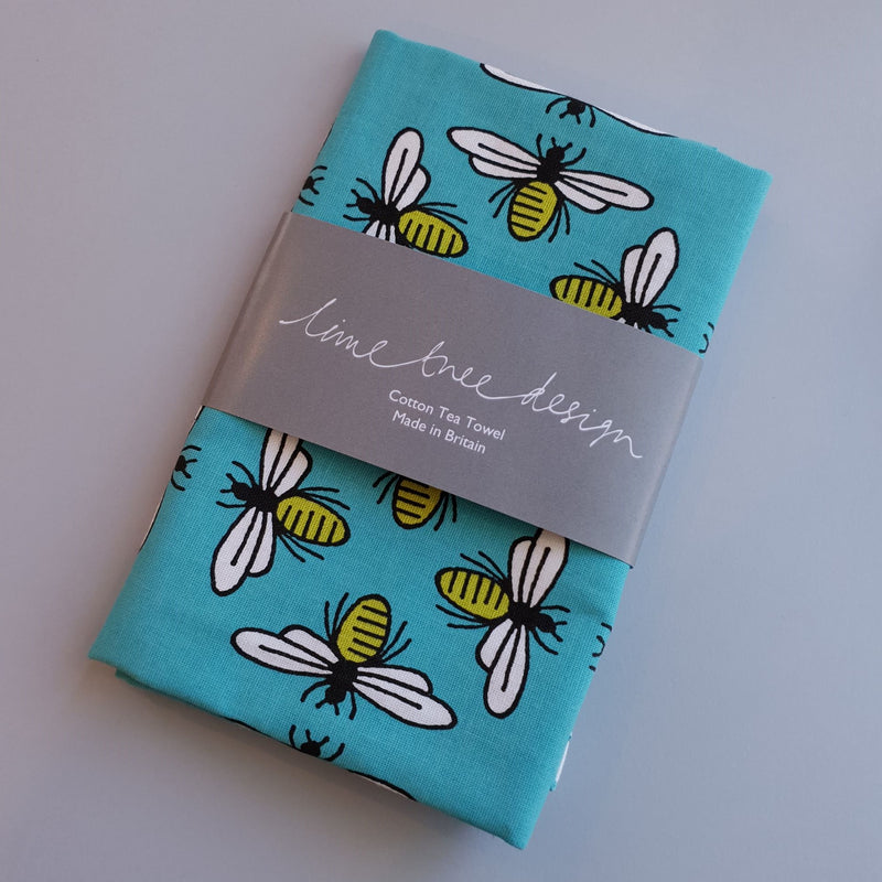 Tea Towel: Busy Bee - Unit of 6