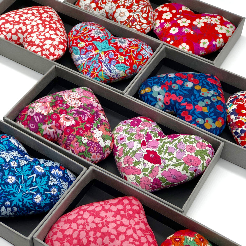 10 Assorted Boxes of 2 Lavender Hearts